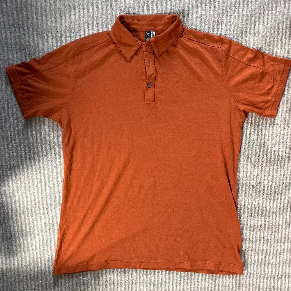 Ibex merino polo